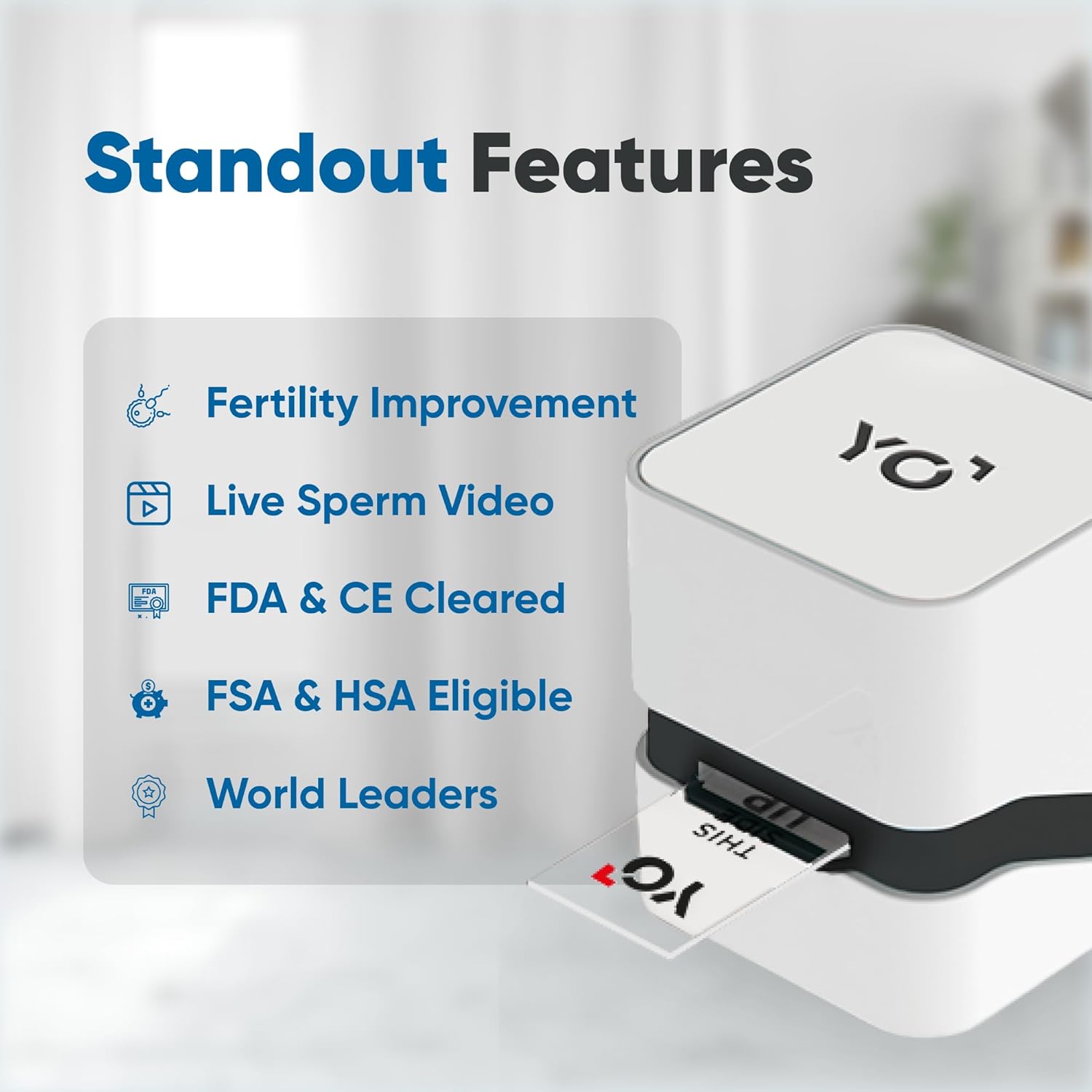 At-home Male Fertility Sperm Test