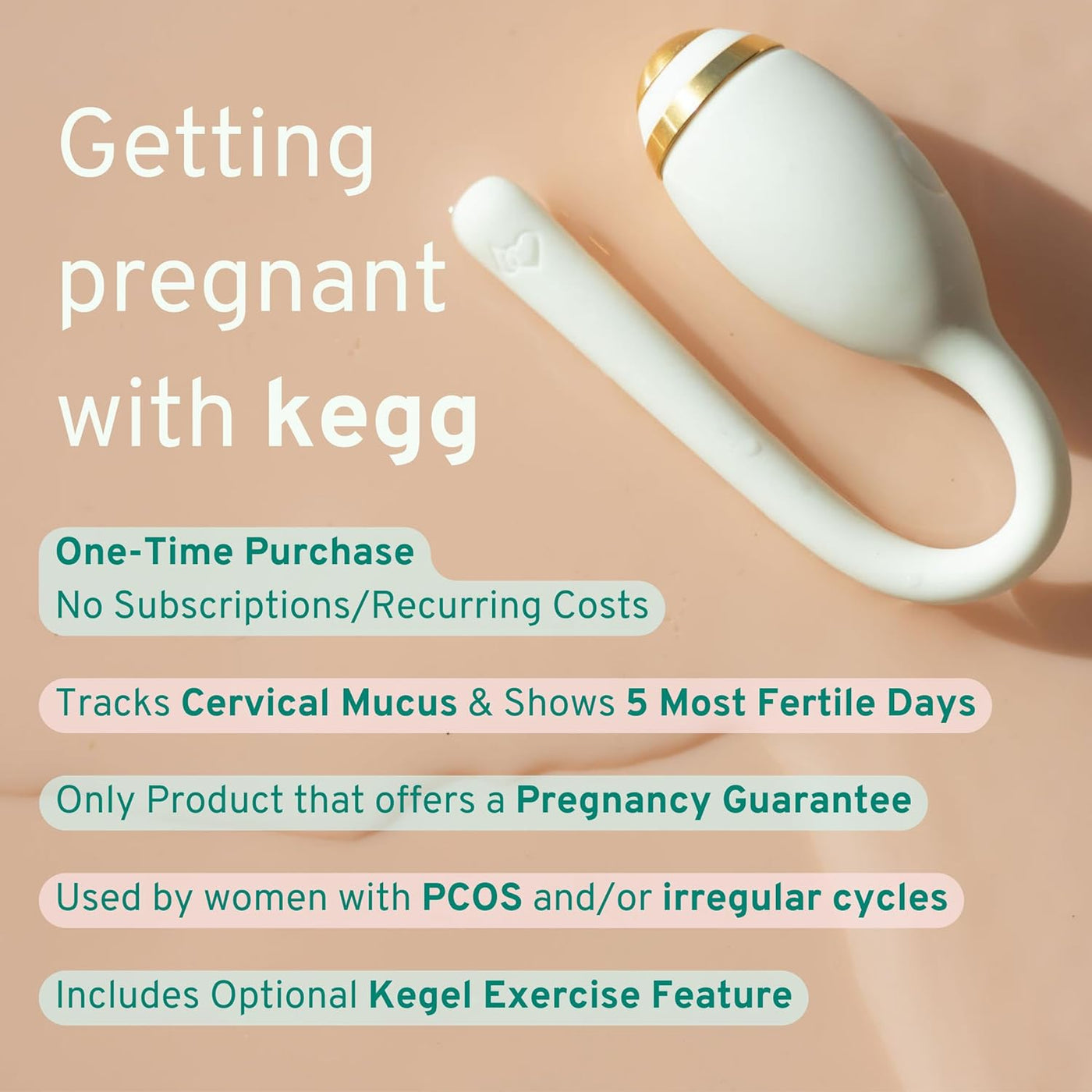kegg® fertility monitor & kegel ball Cervical Fluid Monitoring